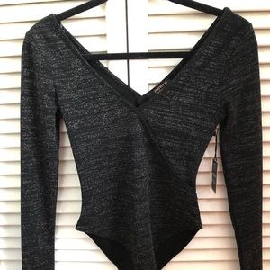 Forever 21 sparkly bodysuit